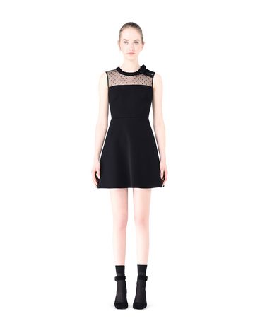 REDValentino Bow detail jersey dress