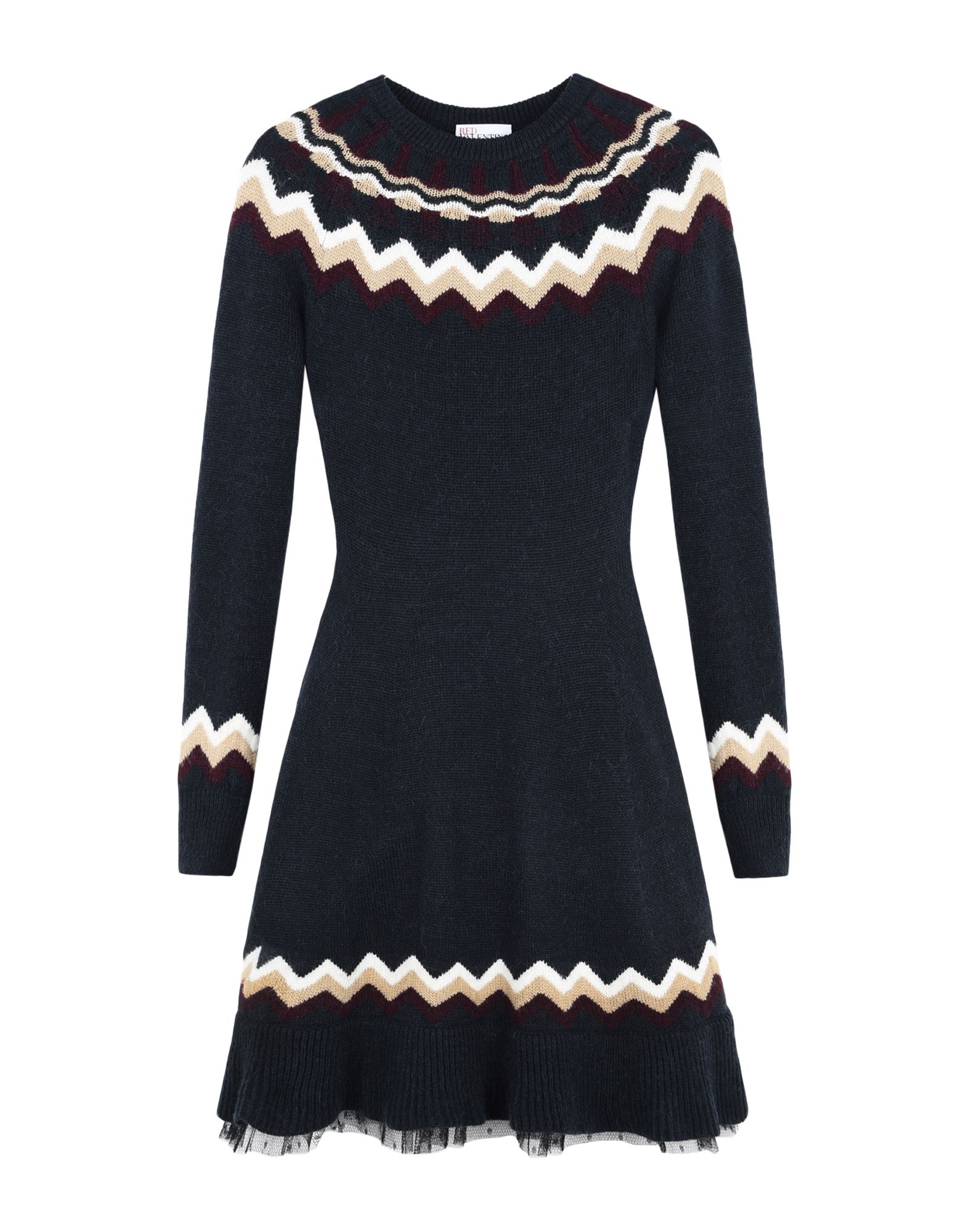 REDValentino'Lopi' Motif Wool Dress - Dress for Women | REDValentino E ...