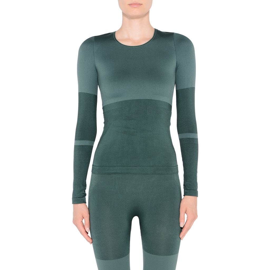 Green Yoga Seamless Top Women adidas by Stella McCartney