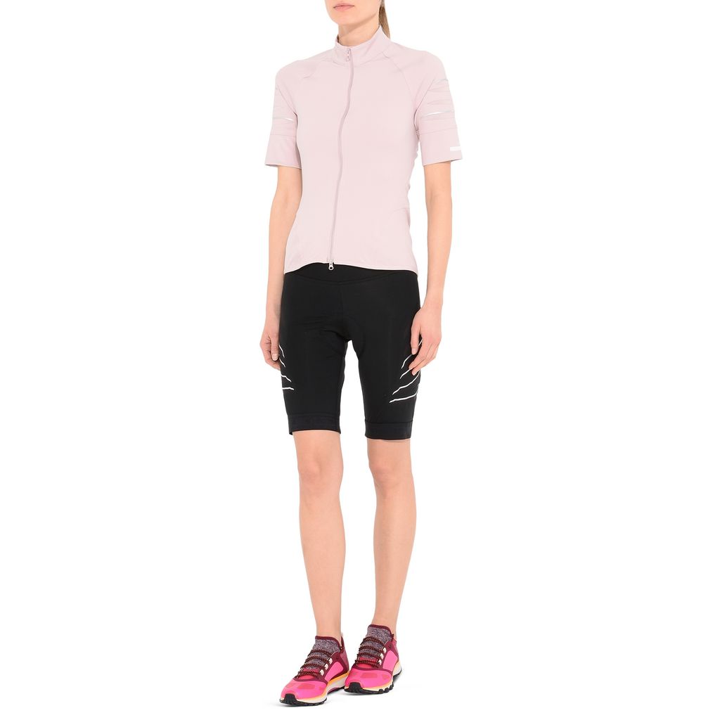 neon pink cycling jersey