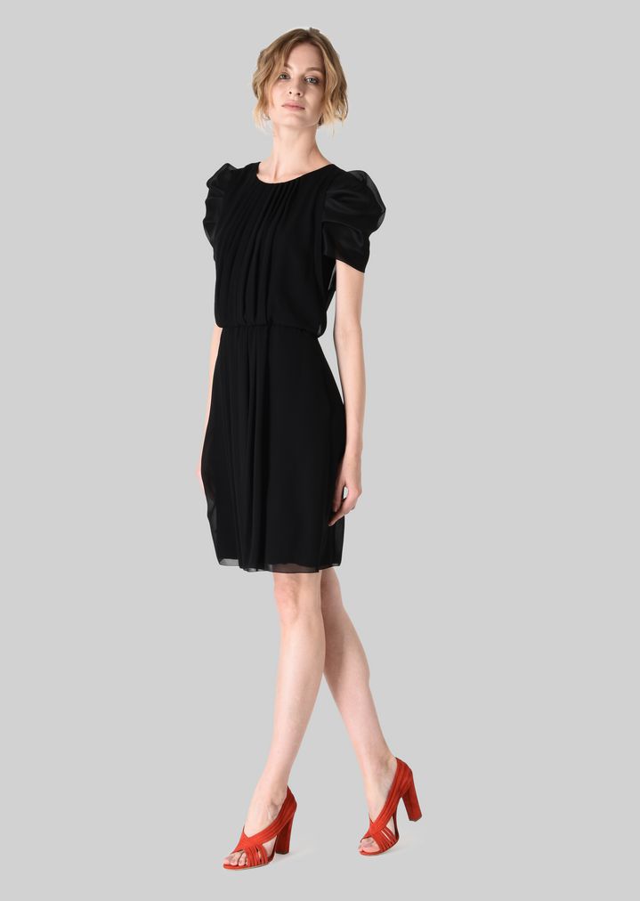 armani georgette dress