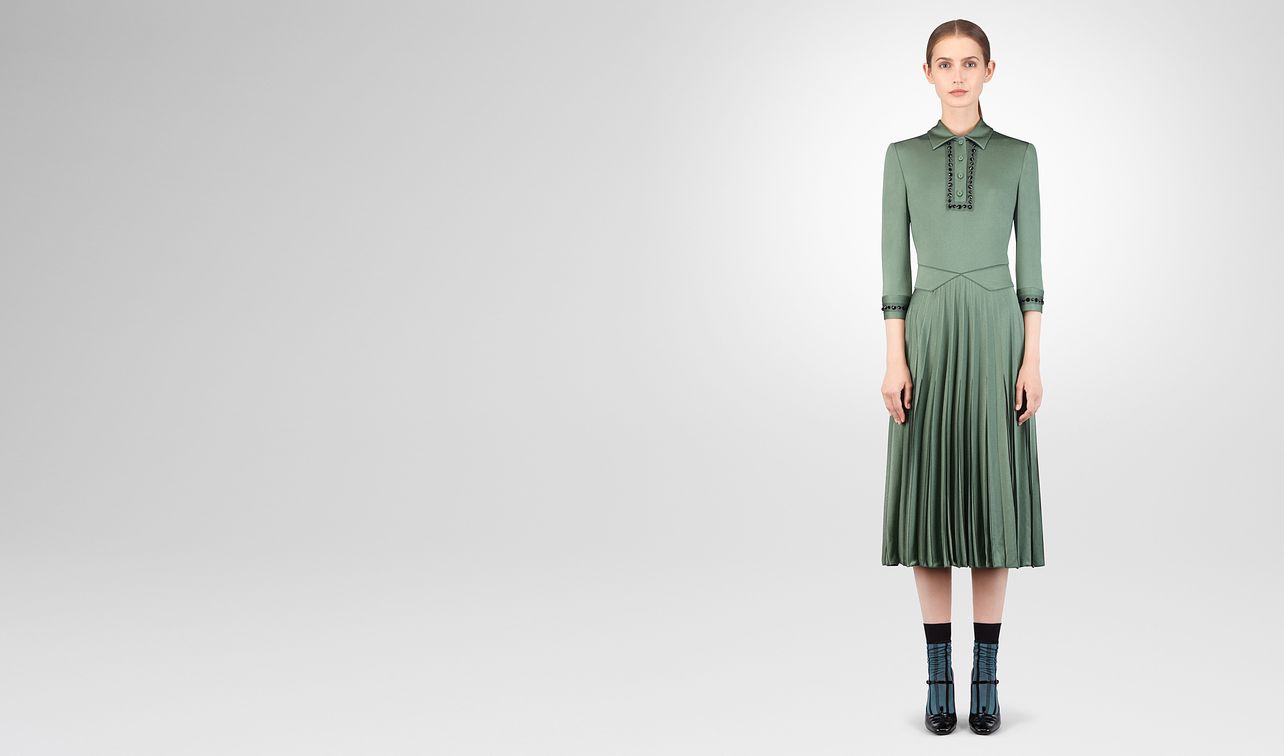 kleid aus viskose in thyme landing