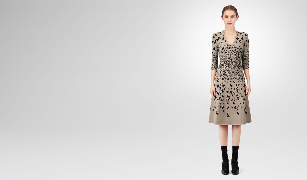 mink viscose dress landing