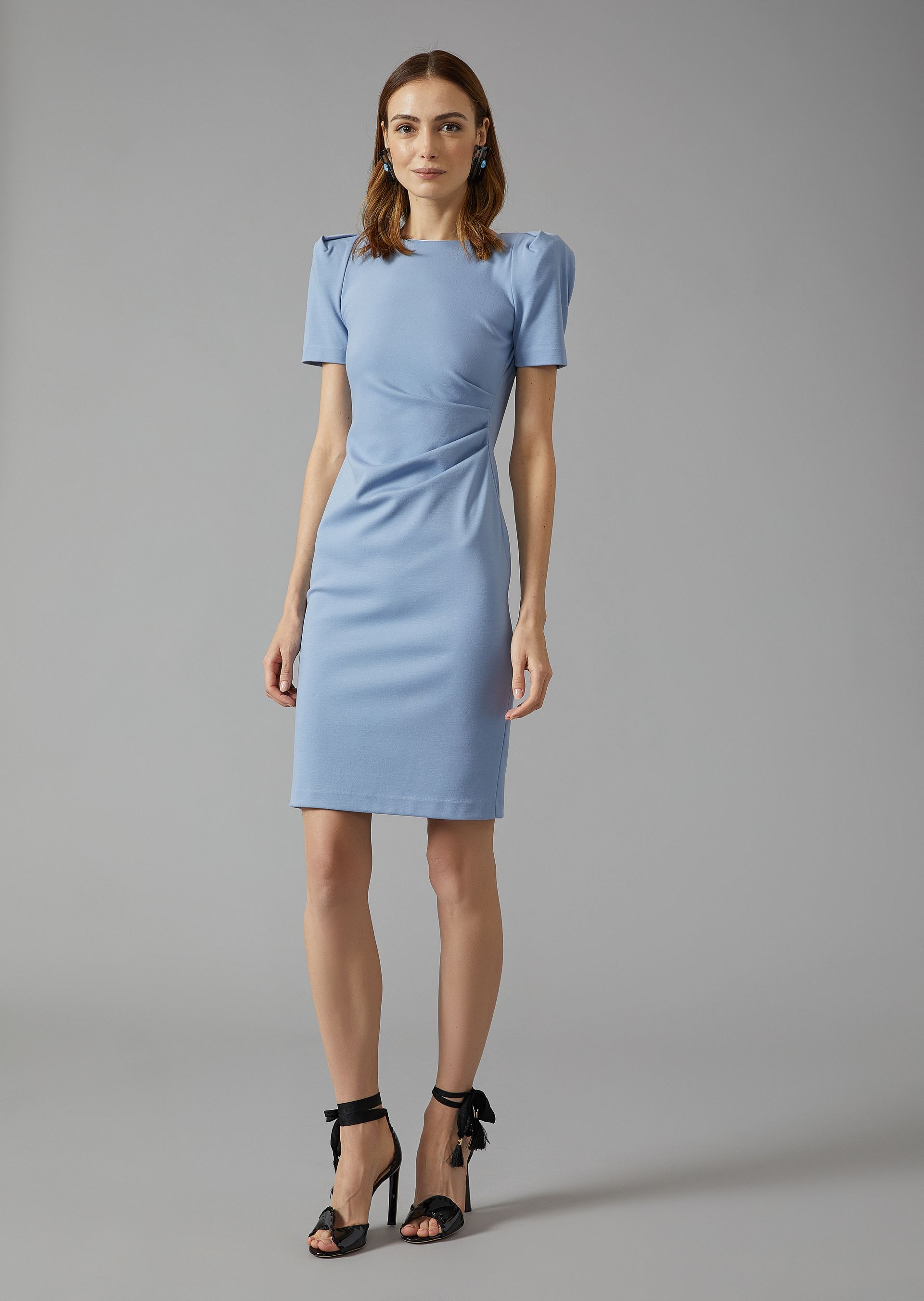 Sheath Dress With Gathering for Women | Giorgio Armani