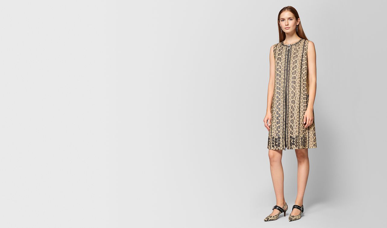 natural anaconda dress landing