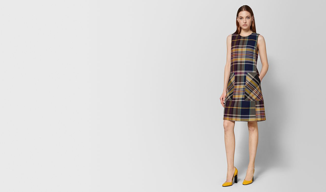 multicolor wool dress landing