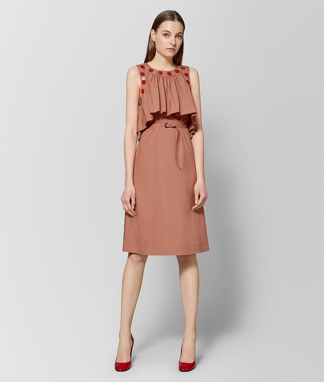 BOTTEGA VENETA DAHLIA COTTON DRESS Dress Woman fp