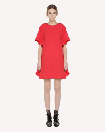 REDValentino Crepe-back satin dress with bow detail