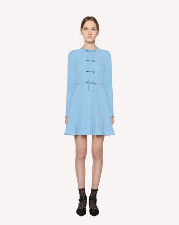 REDValentino Crepe-back satin dress with bow detail