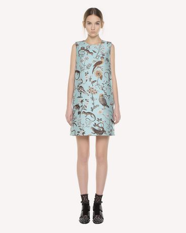 REDValentino Flora and Fauna brocade dress