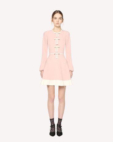 REDValentino Stretch Frisottine dress with bow detailing