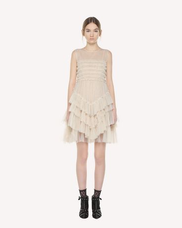 REDValentino Flounced Tulle dress