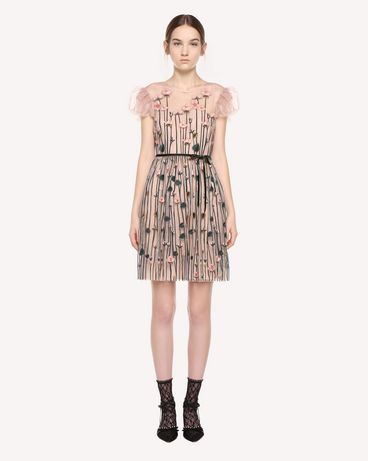 REDValentino Garden of Metamorphosis embroidered Tulle dress