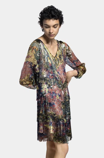Missoni Women S Dresses Missoni Dress Yellow Woman Back