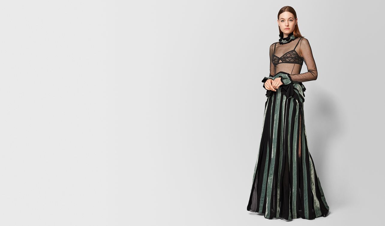 nero/aloe cotton/tulle dress landing