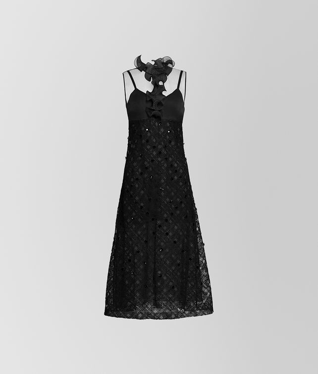 BOTTEGA VENETA MULTICOLOR SATIN DRESS Dress Woman fp