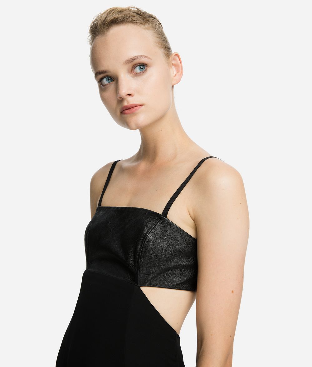 KARL LAGERFELD Karl x Kaia Maxikleid aus Seide Kleid Damen d