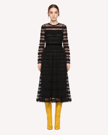 REDValentino Tulle dress with ribbon detail