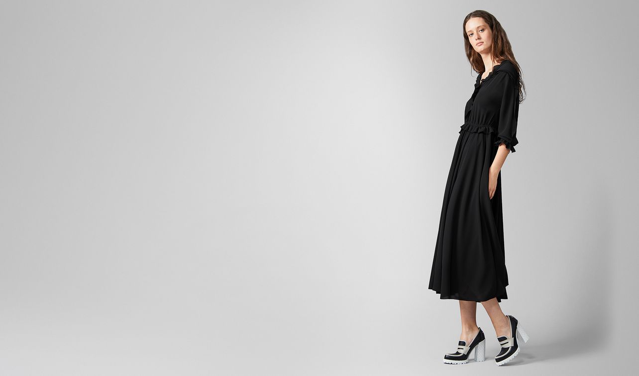 dress in silk landing