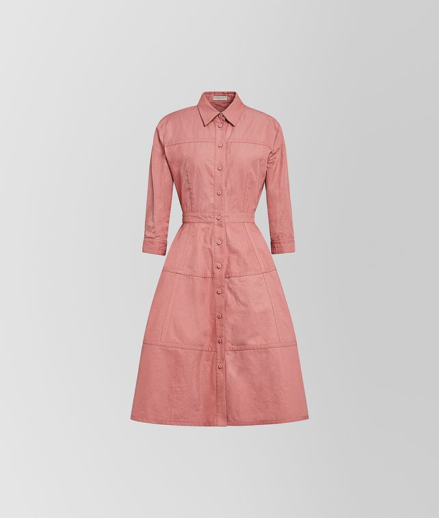 BOTTEGA VENETA DRESS IN COTTON SILK Dress Woman fp