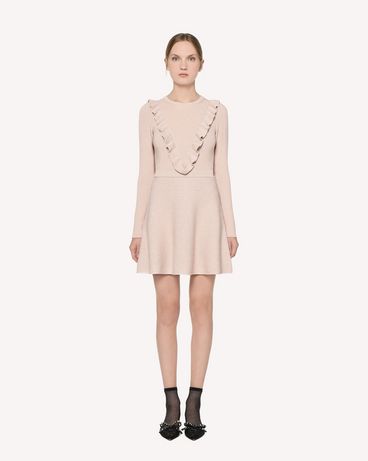 REDValentino Cotton lurex knit dress