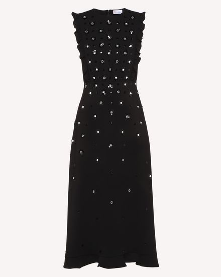 New Arrivals Redvalentino E Redvalentino Long Dress Woman Rr3va01dhqy 0no A