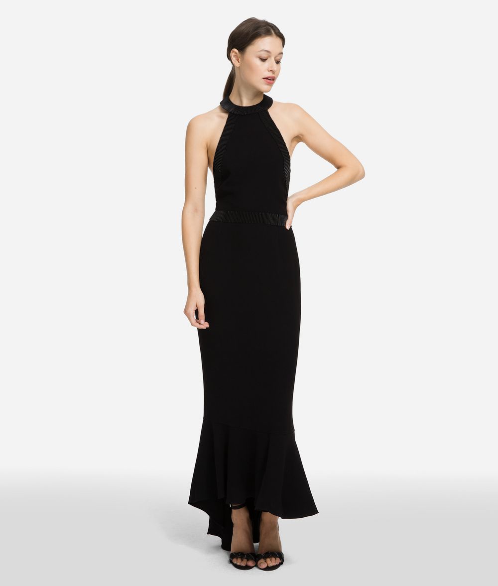 KARL LAGERFELD Halter-Neck Dress Dress Woman f
