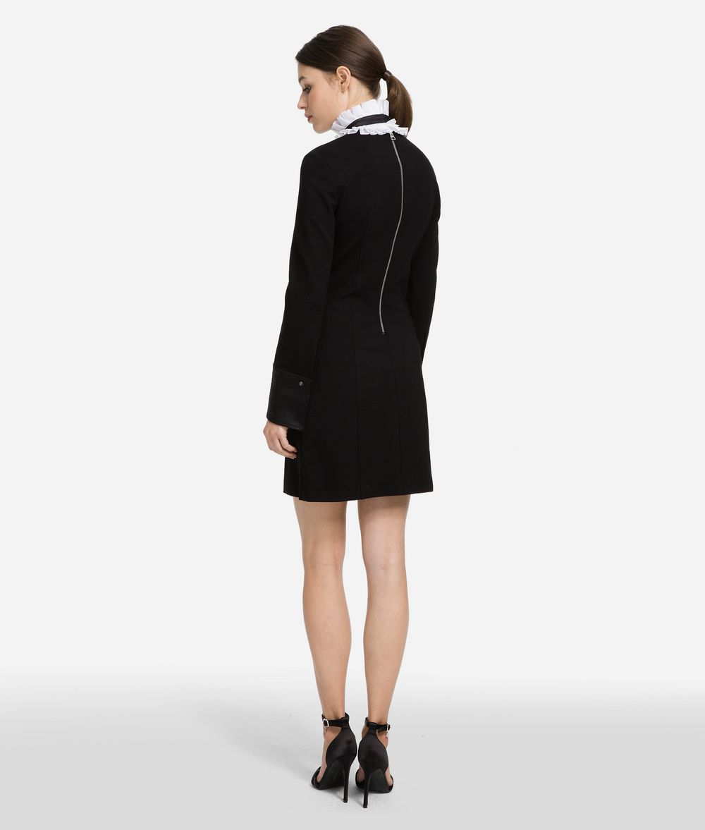 KARL LAGERFELD Dress with Detachable Collar Dress Woman d