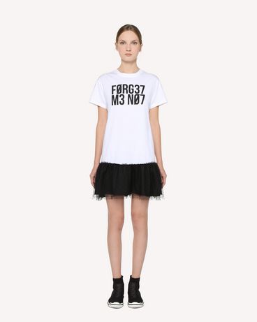 REDValentino "Forget Me Not" printed
T-shirt dress