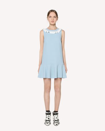 REDValentino Techno Fluid dress with ruffle detail