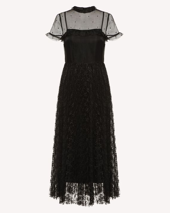 Rhinestone Lace Dress