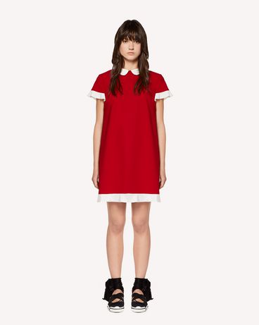 REDValentino Cady Tech dress with ruffle detail