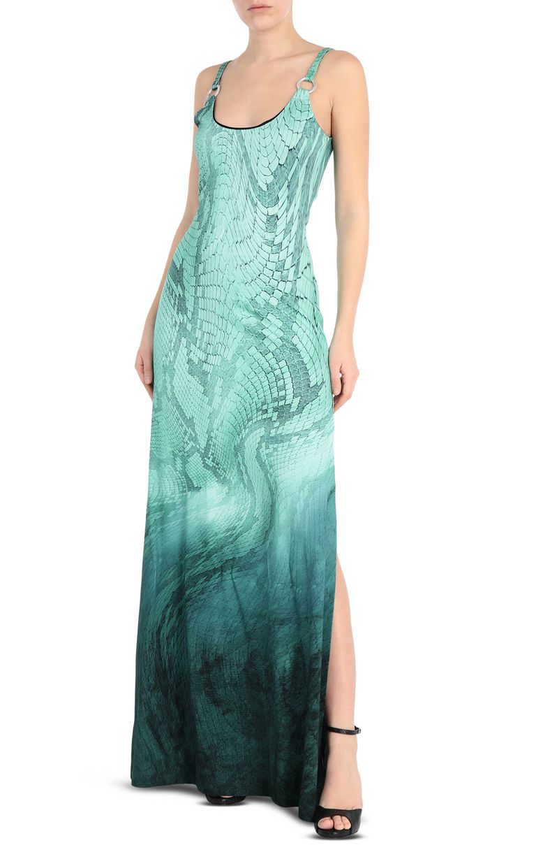 abito lungo pitonato