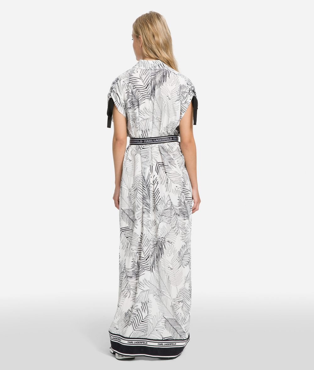 KARL LAGERFELD K/Karlifornia Maxi Shirt Dress Dress Woman d