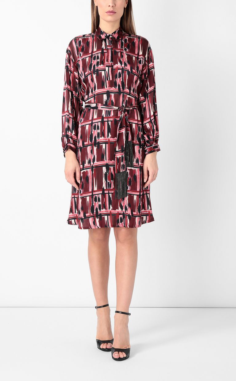 JUST CAVALLI Robe imprimé « Wild Tartan » Robe Femme r