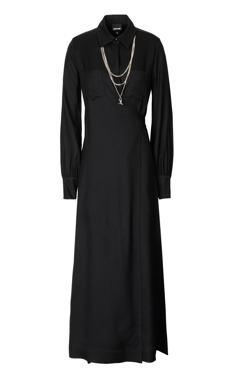 JUST CAVALLI Robe longue avec chaîne Robe Femme f