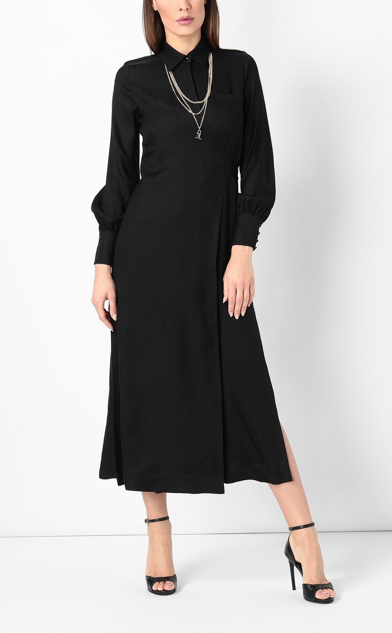 JUST CAVALLI Robe longue avec chaîne Robe Femme r