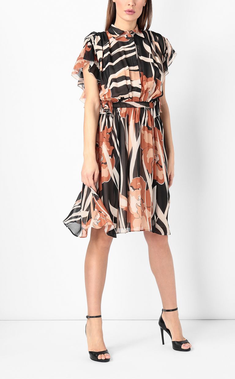 JUST CAVALLI Robe imprimé « Hidden Flowers » Robe Femme r