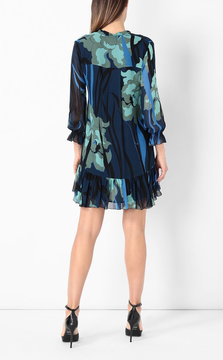 JUST CAVALLI Kleid mit „Hidden Flowers“-Print Kleid Damen a
