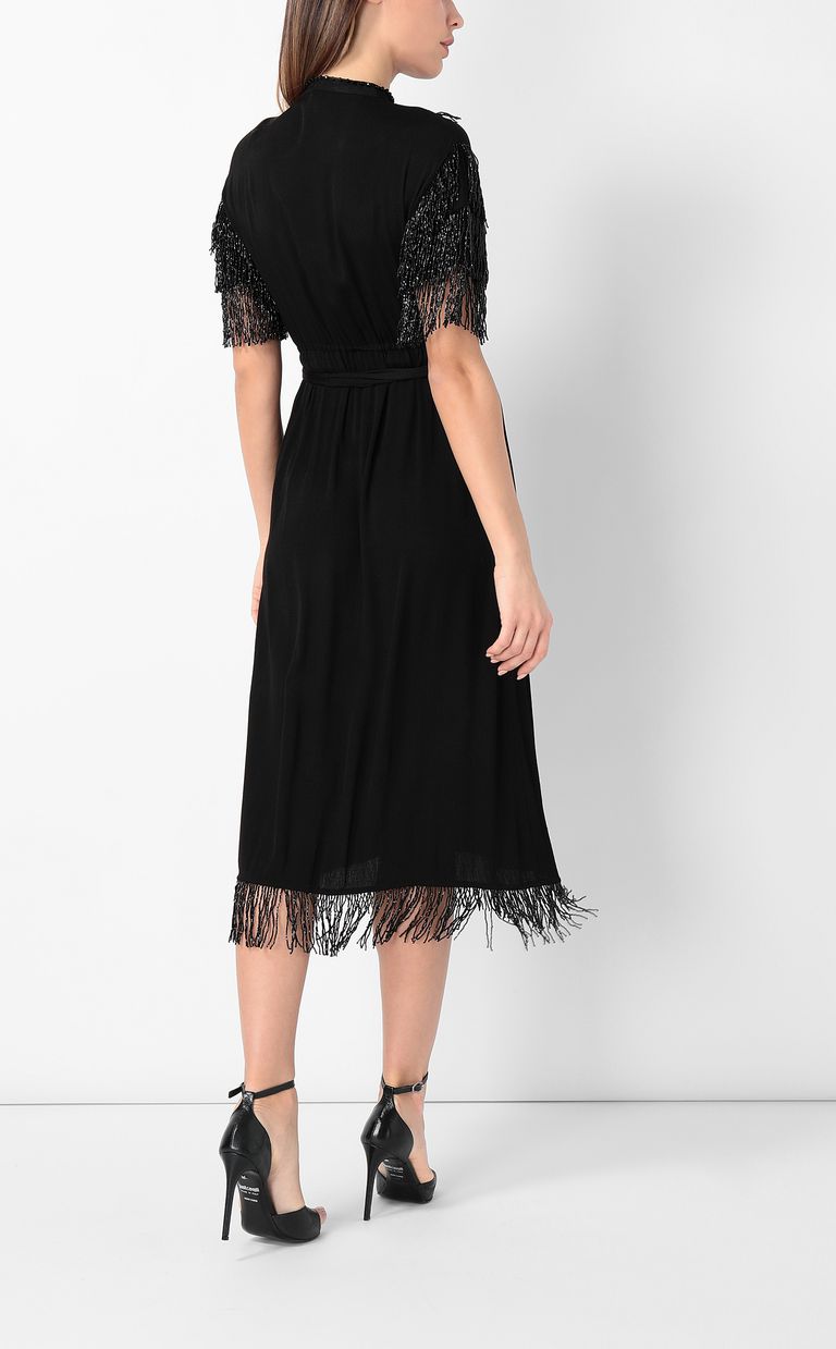 JUST CAVALLI Dress with diamanté embroidery Dress Woman a