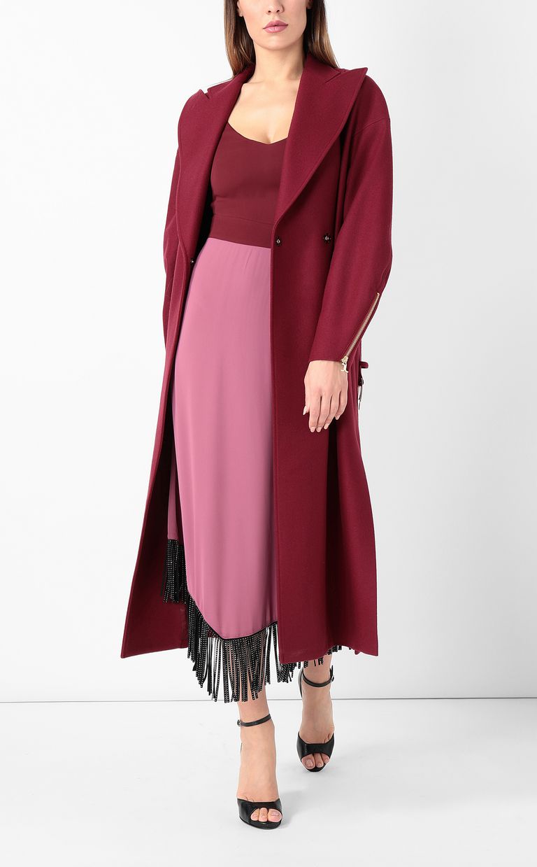 JUST CAVALLI Vestido con flecos Vestido Mujer d