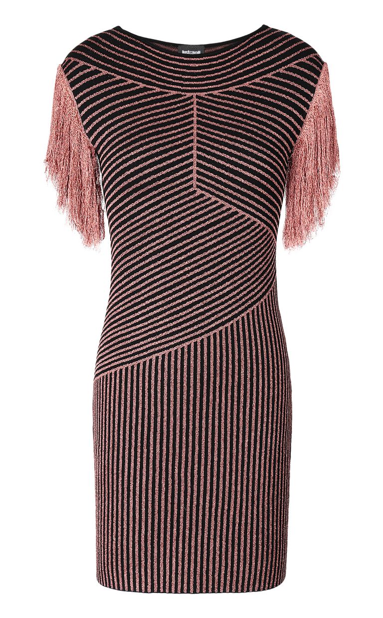 JUST CAVALLI Vestido con flecos Vestido Mujer f