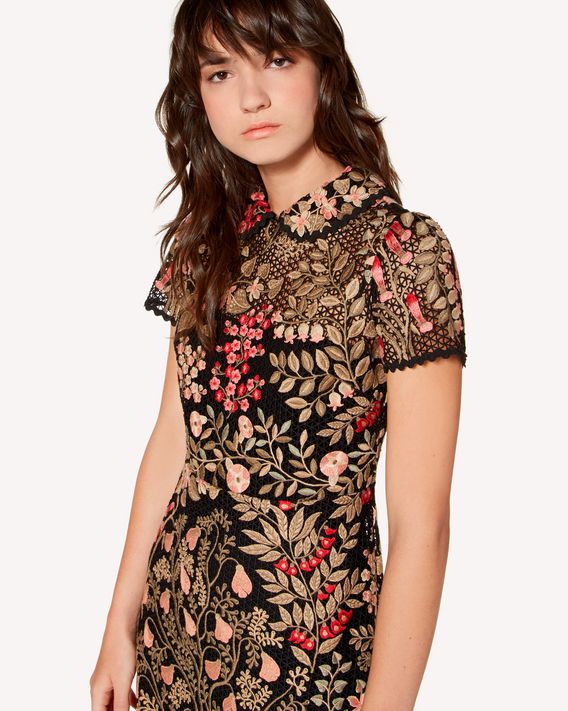 embroidered dress