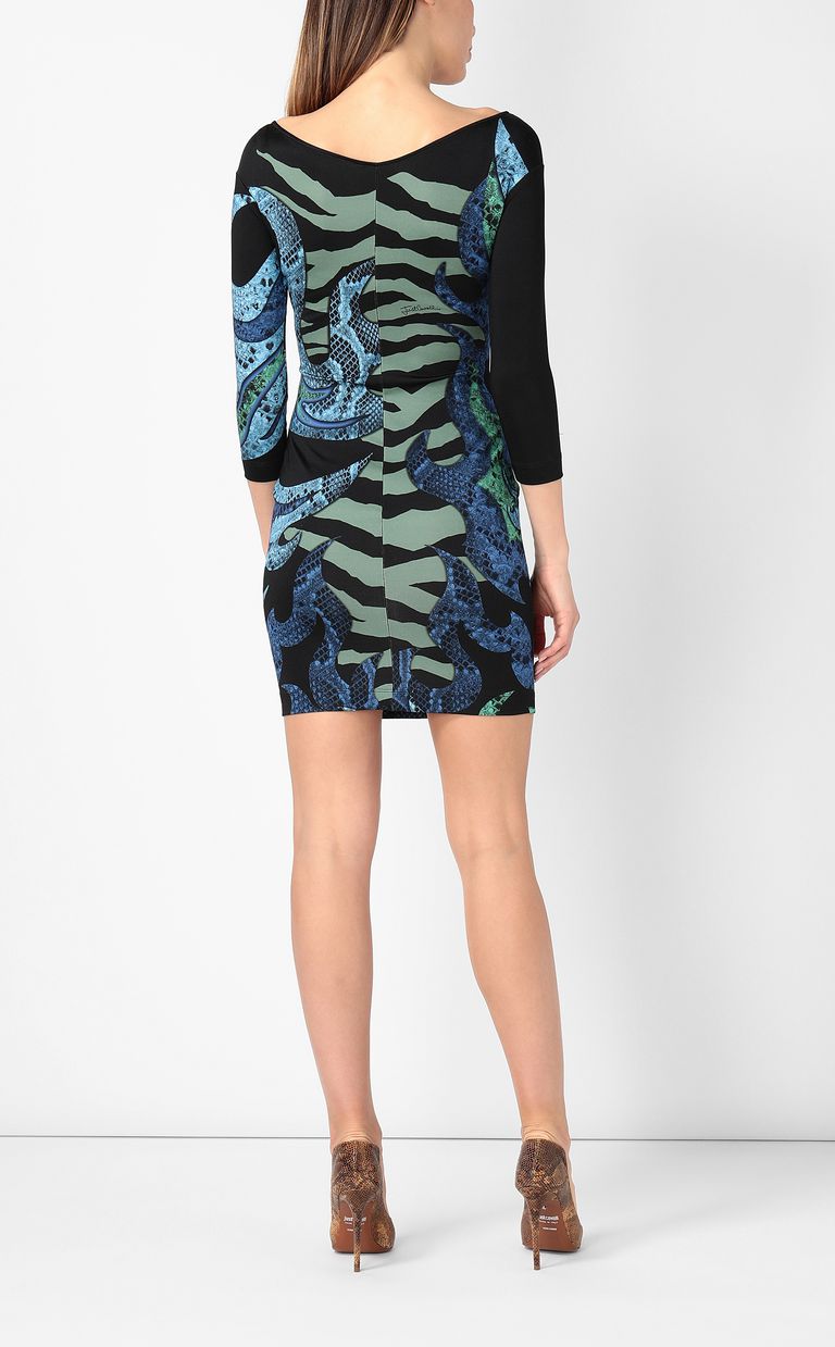 JUST CAVALLI Robe imprimé « Bull flame » Robe Femme a