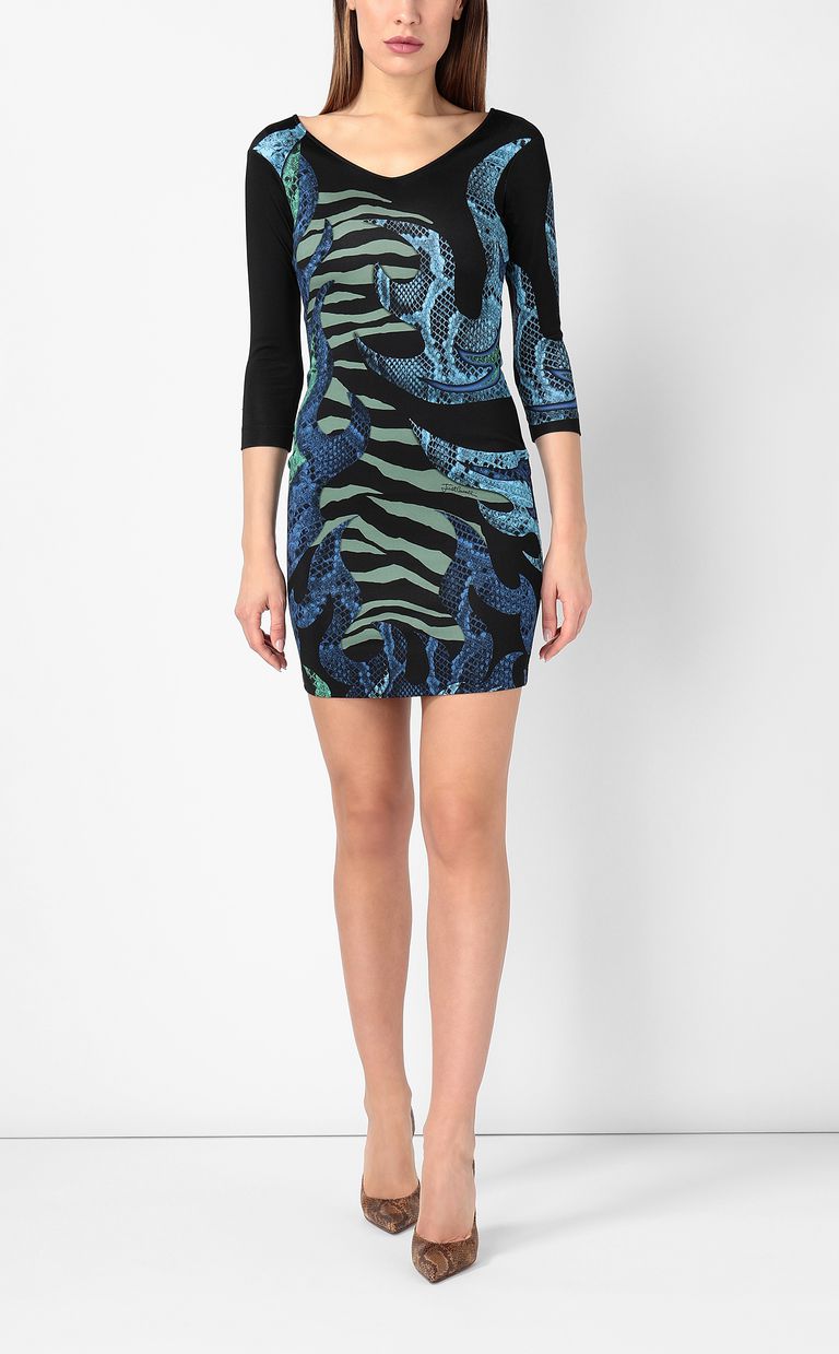 JUST CAVALLI Robe imprimé « Bull flame » Robe Femme r
