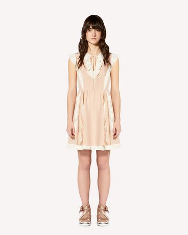 REDValentino Limited Edition
Ruffles detail silk dress