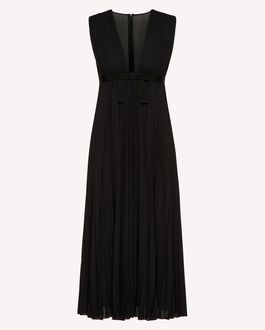 REDValentino Cady Tech Dress With Silk Collar Detail - Dress for Women ...