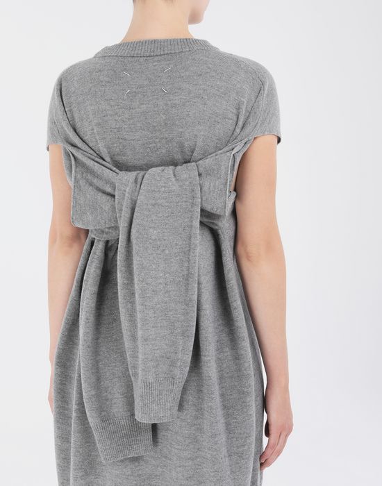 cut up sweater dress