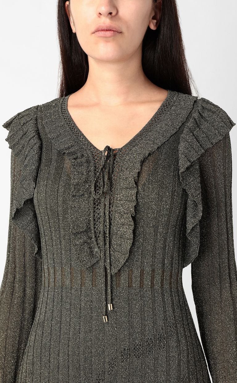 JUST CAVALLI Abito lungo lurex Abito Donna e