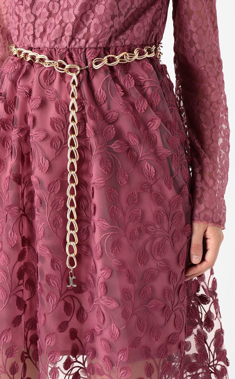 JUST CAVALLI Vestido bordado floral Vestido Mujer e